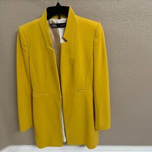 Yellow Zara Coat
